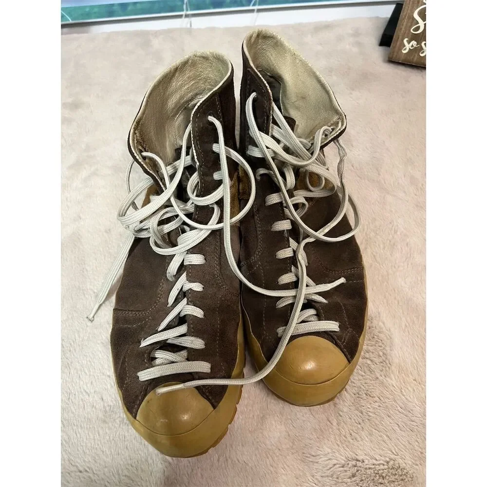 Dolomite Men's High Top Hiking Sneakers Brown Leather Size 11.5